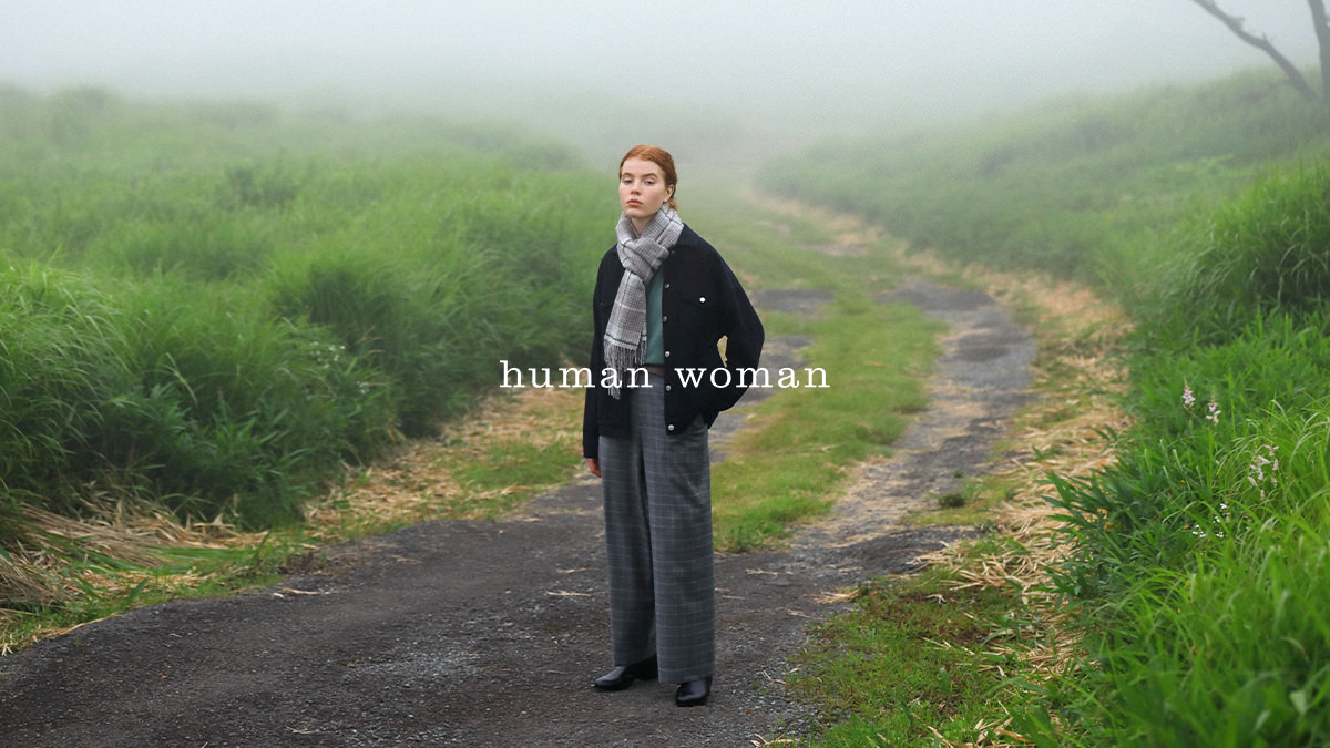 human woman 特設サイト「2021A/W COLLECTION」