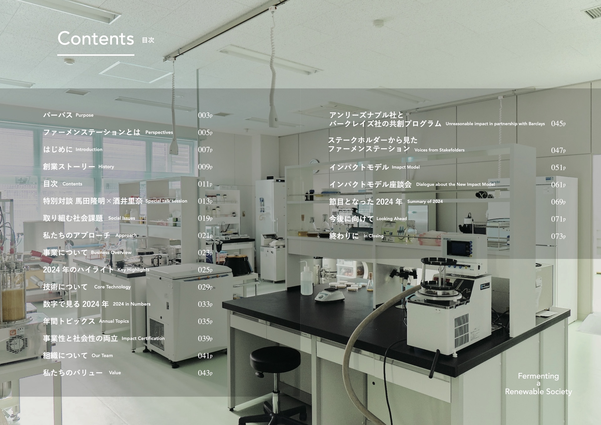 ファーメンステーション インパクトレポート