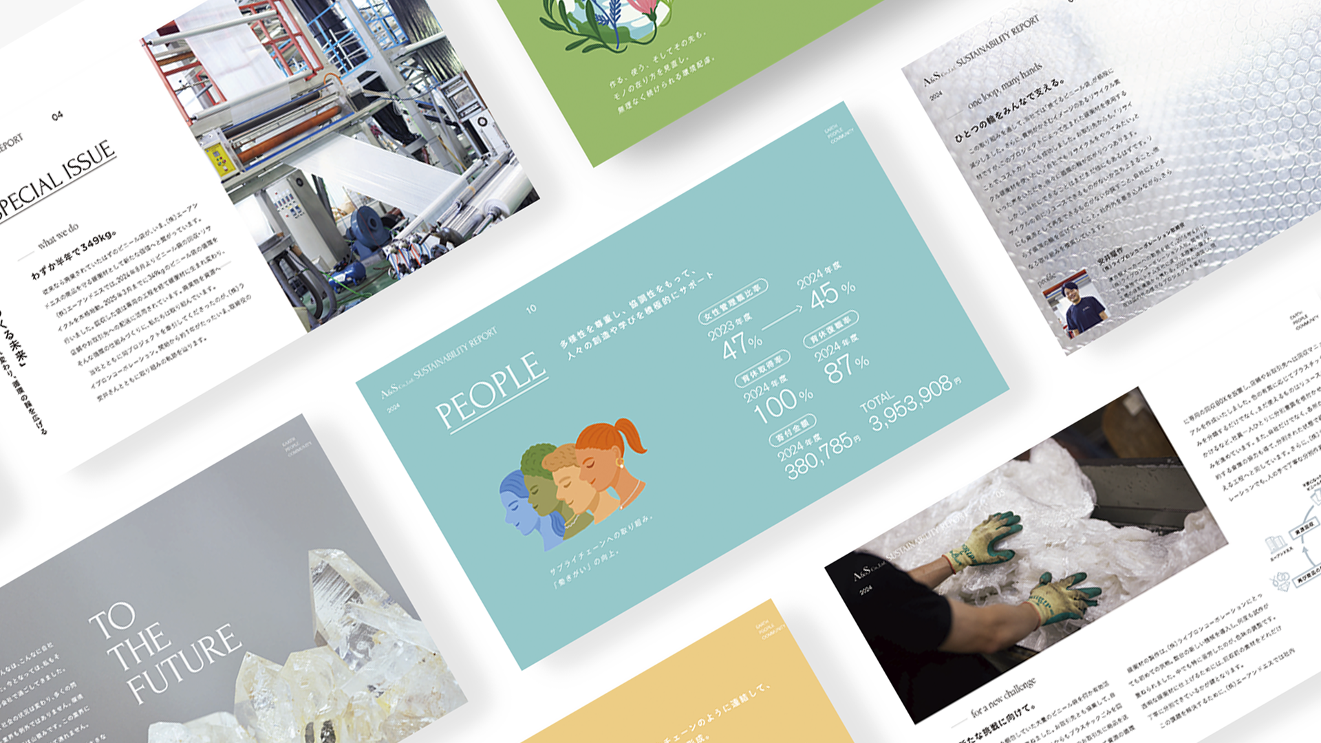 エーアンドエス サステナビリティレポート 2025