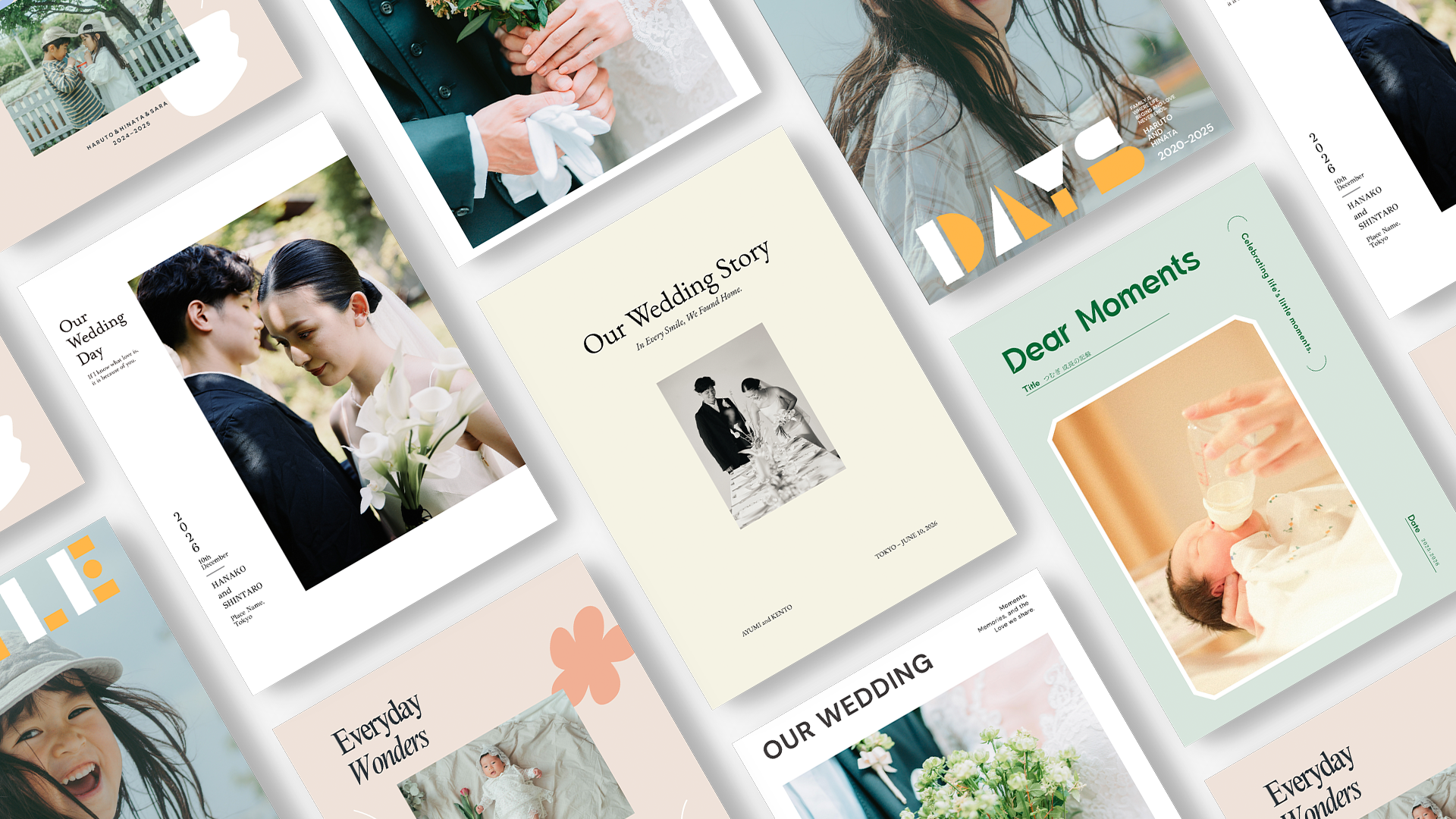 FUJIFILM PHOTOBOOK DESIGN TEMPLATE for Canva