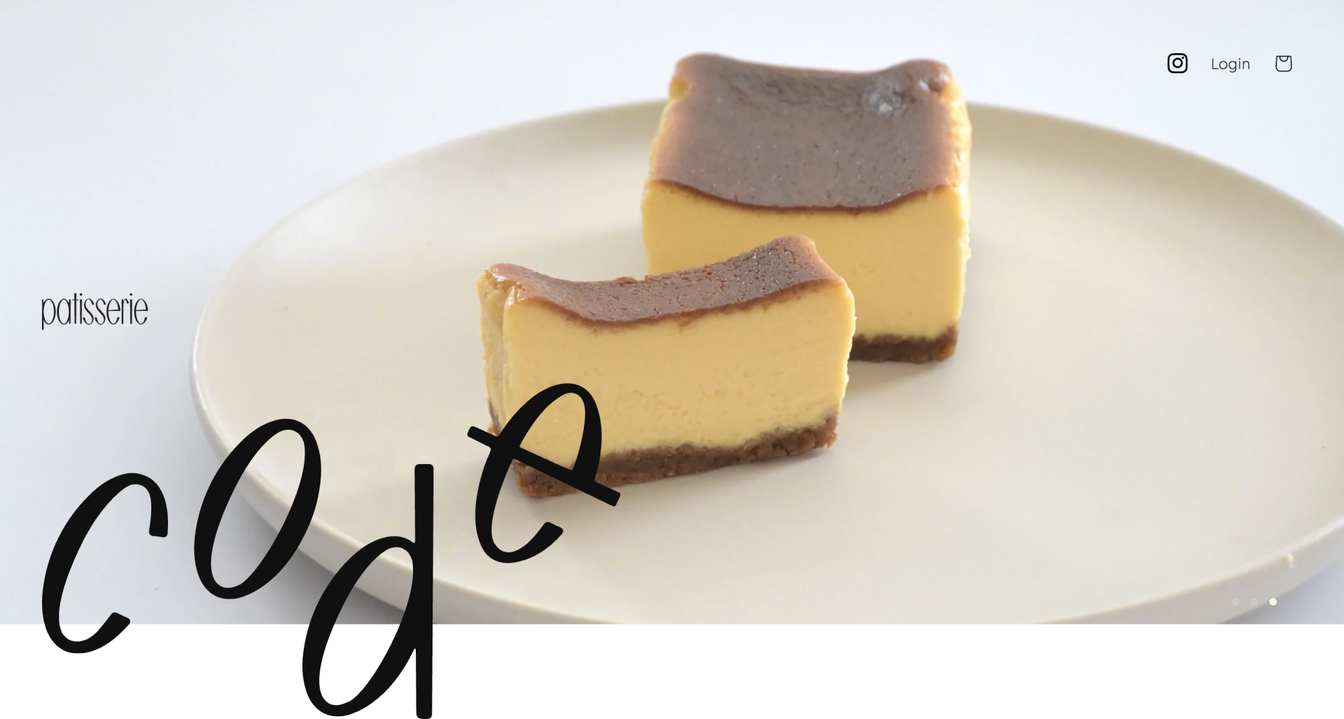 patisserie code ECサイト