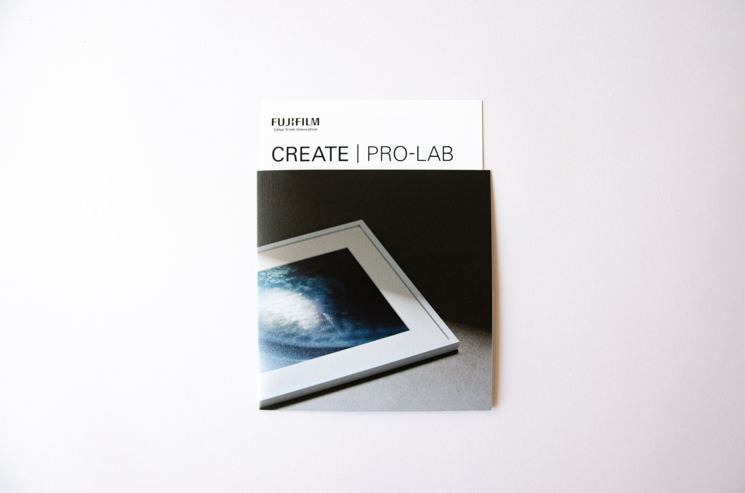 富士フイルム プロラボ「CREATE」パンフレット