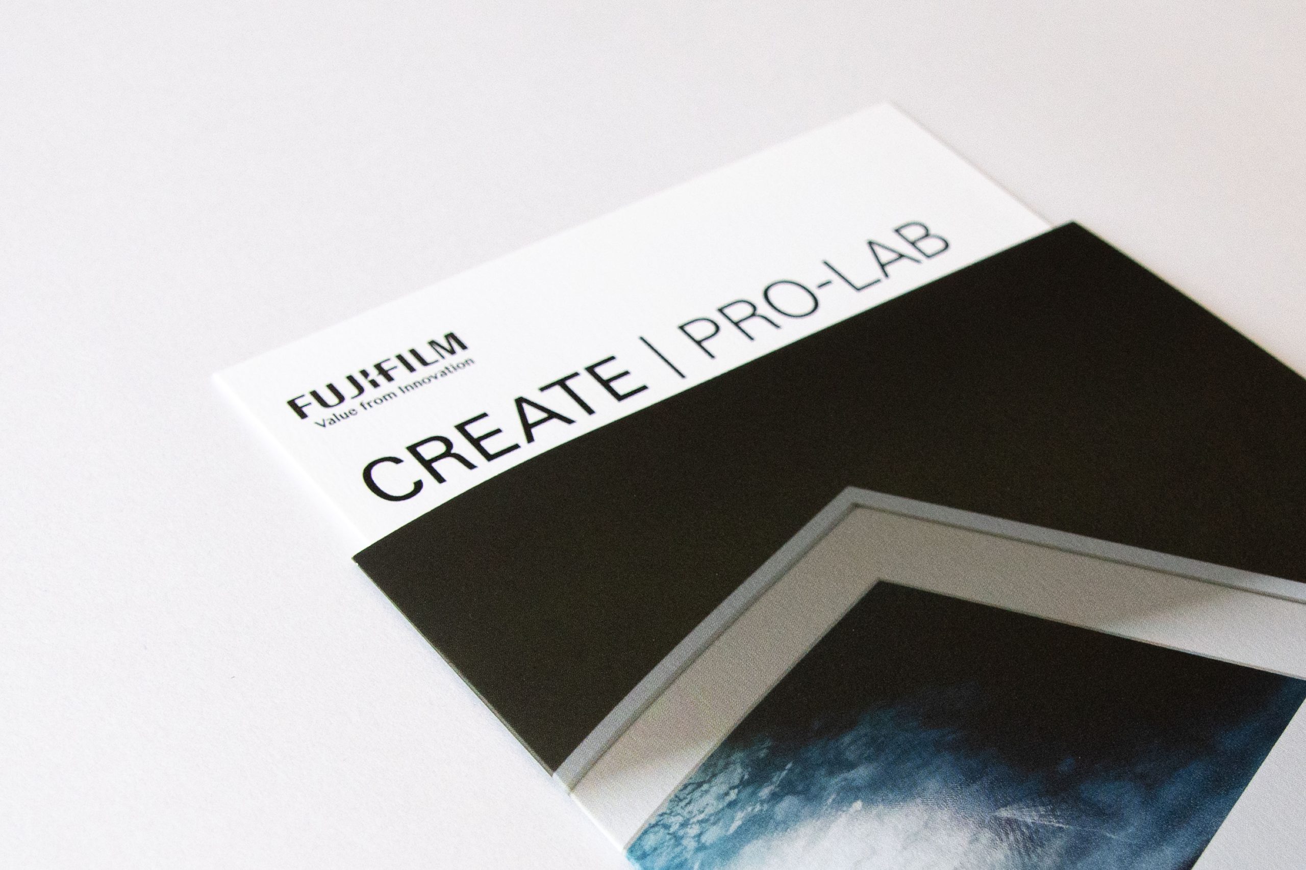 富士フイルム プロラボ「CREATE」パンフレット